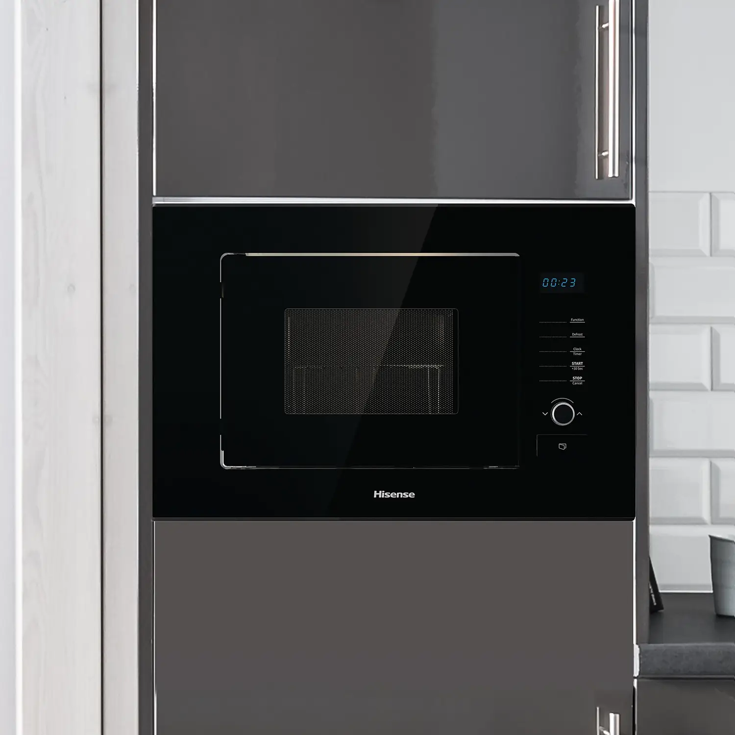 Hisense HB20MOBX5UK Built In Microwave - Black 4 Hisense HB20MOBX5UK Built In Microwave - Black - Image 2