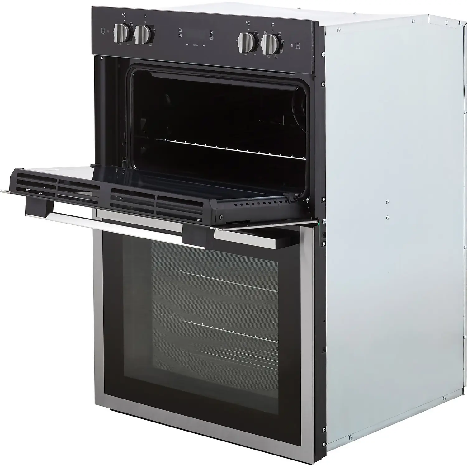 Hoover H-OVEN 300 HO9DC3UB308BI Built In Electric Double Oven - Black / Stainless Steel 4 Hoover H-OVEN 300 HO9DC3UB308BI Built In Electric Double Oven - Black / Stainless Steel - Image 2