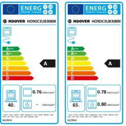 Hoover H-OVEN 300 HO9DC3UB308BI Built In Electric Double Oven - Black / Stainless Steel 11 Hoover H-OVEN 300 HO9DC3UB308BI Built In Electric Double Oven - Black / Stainless Steel -Carron phoenix Sales 13481886 5525029618014075