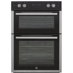 Hoover H-OVEN 300 HO9DC3UB308BI Built In Electric Double Oven - Black / Stainless Steel