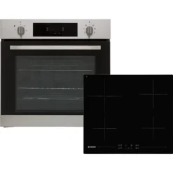 Hoover H-OVEN 300 PHC3B25CXHH64DCT Built In Electric Single Oven And Ceramic Hob Pack - Stainless Steel