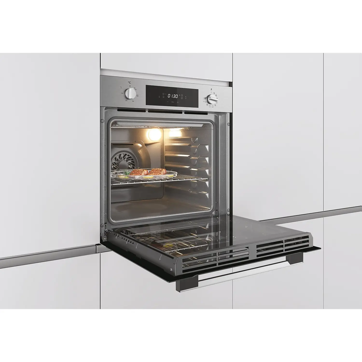 Hoover H-OVEN 300 HOC3BF3058IN Built In Electric Single Oven - Stainless Steel 5 Hoover H-OVEN 300 HOC3BF3058IN Built In Electric Single Oven - Stainless Steel - Image 3