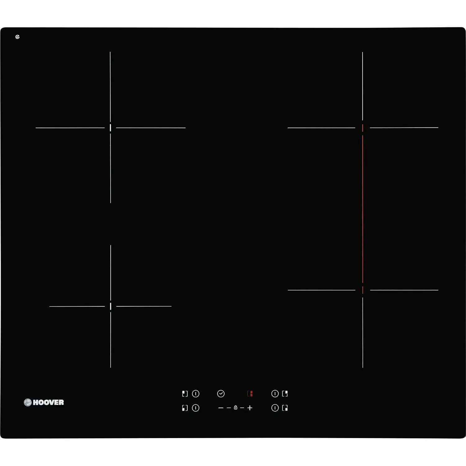 Hoover H-HOB 500 CERAMIC HH64BV 59cm Ceramic Hob - Black 3 Hoover H-HOB 500 CERAMIC HH64BV 59cm Ceramic Hob - Black