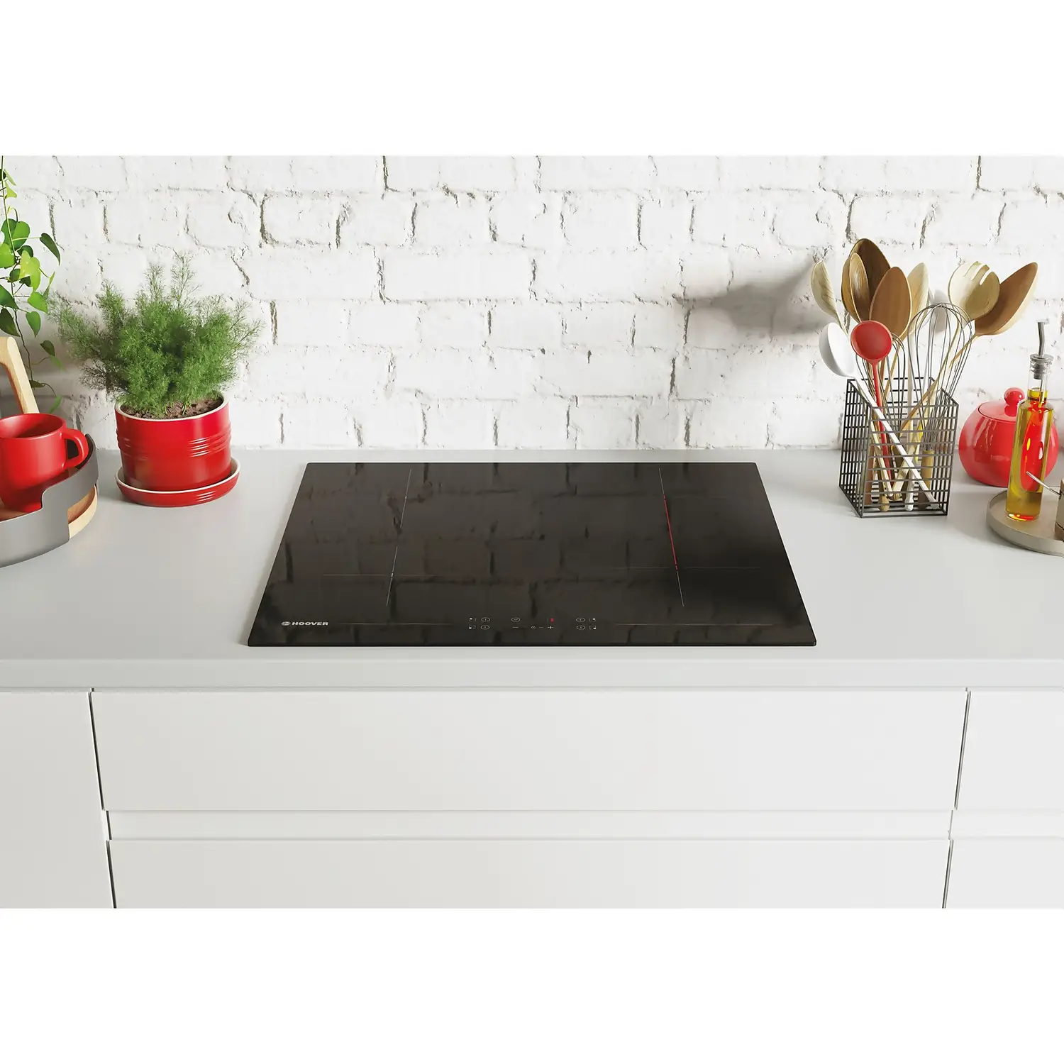 Hoover H-HOB 500 CERAMIC HH64BV 59cm Ceramic Hob - Black 4 Hoover H-HOB 500 CERAMIC HH64BV 59cm Ceramic Hob - Black - Image 2