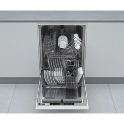 Hoover HDIH2T1047 Fully Integrated Slimline Dishwasher - Stainless Steel Control Panel