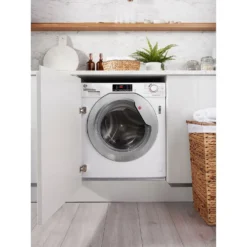 Hoover H-WASH 300 LITE HBWS49D1ACE Integrated 9Kg Washing Machine With 1400 Rpm - White / Chrome 10 Hoover H-WASH 300 LITE HBWS49D1ACE Integrated 9Kg Washing Machine With 1400 Rpm - White / Chrome -Carron phoenix Sales 13481904 2114914606870702