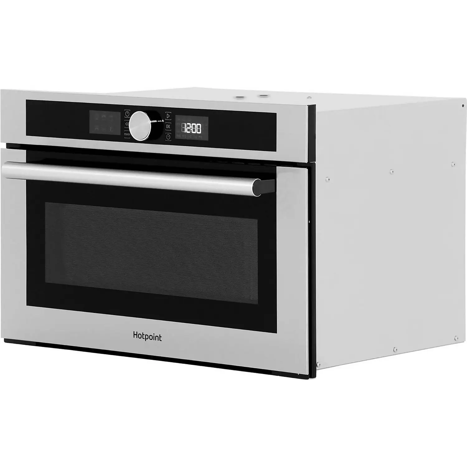 Hotpoint Class 4 MD454IXH Built In Microwave With Grill - Stainless Steel 4 Hotpoint Class 4 MD454IXH Built In Microwave With Grill - Stainless Steel - Image 2