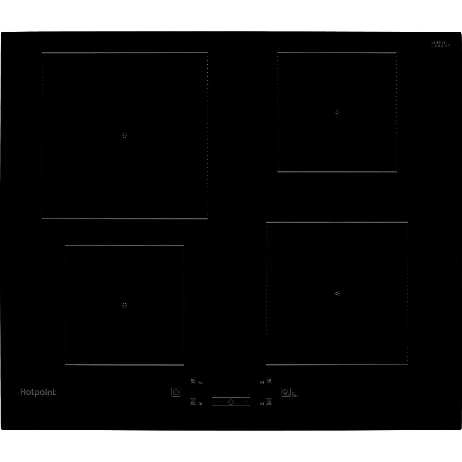 Hotpoint TQ4160SBF 60cm Induction Hob - Black 3 Hotpoint TQ4160SBF 60cm Induction Hob - Black