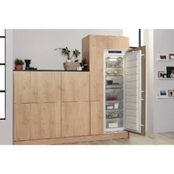 Hotpoint HF1801EF1UK Integrated Frost Free Upright Freezer With Sliding Door Fixing Kit -Carron phoenix Sales 13481930 1584998242750913