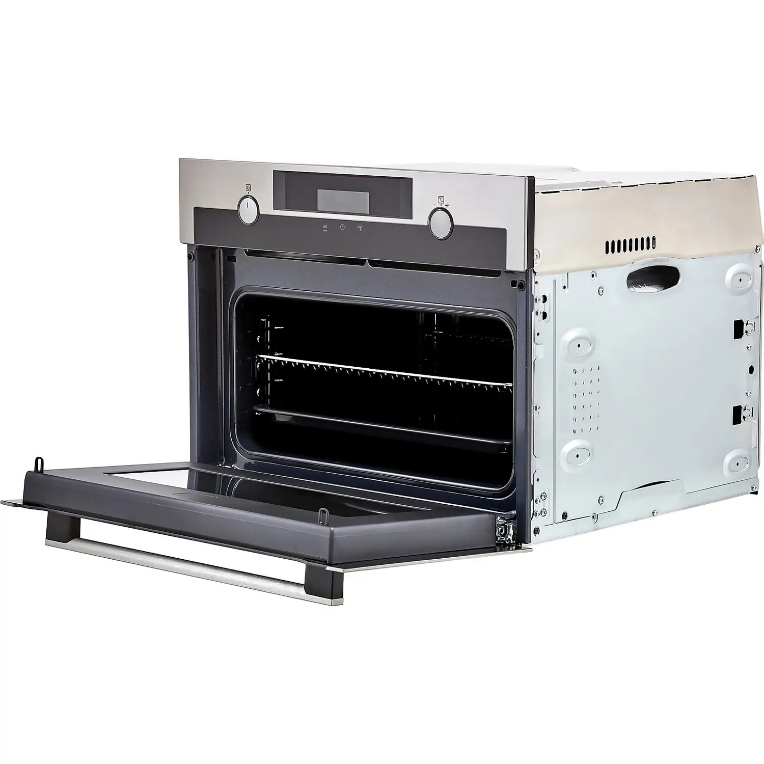 AEG KME565000M Built In Compact Electric Single Oven With Microwave Function - Stainless Steel 4 AEG KME565000M Built In Compact Electric Single Oven With Microwave Function - Stainless Steel - Image 2