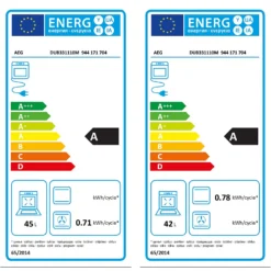 AEG DUB331110M Built Under Electric Double Oven - Stainless Steel 13 AEG DUB331110M Built Under Electric Double Oven - Stainless Steel -Carron phoenix Sales 13481939 1165029617769470
