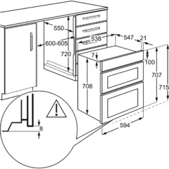 AEG DUB331110M Built Under Electric Double Oven - Stainless Steel 12 AEG DUB331110M Built Under Electric Double Oven - Stainless Steel -Carron phoenix Sales 13481939 1364998249691857