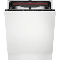 AEG FSS53907Z Fully Integrated Standard Dishwasher - Black Control Panel With Sliding Door Fixing Kit