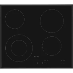 AEG Competence HK624010FB 59cm Ceramic Hob - Black