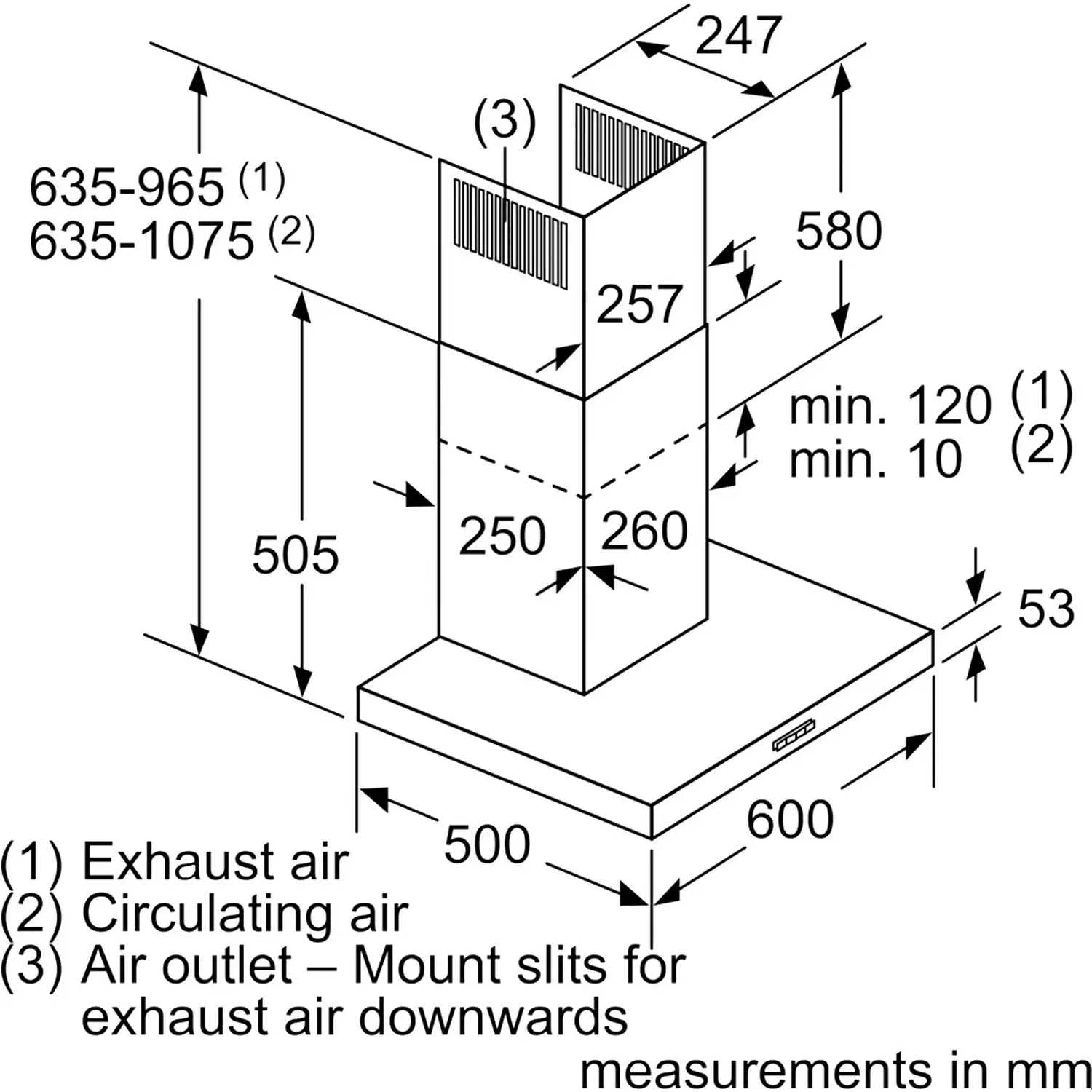 NEFF N50 D64BHM1N0B 60 Cm Chimney Cooker Hood - Stainless Steel 8 NEFF N50 D64BHM1N0B 60 Cm Chimney Cooker Hood - Stainless Steel - Image 6