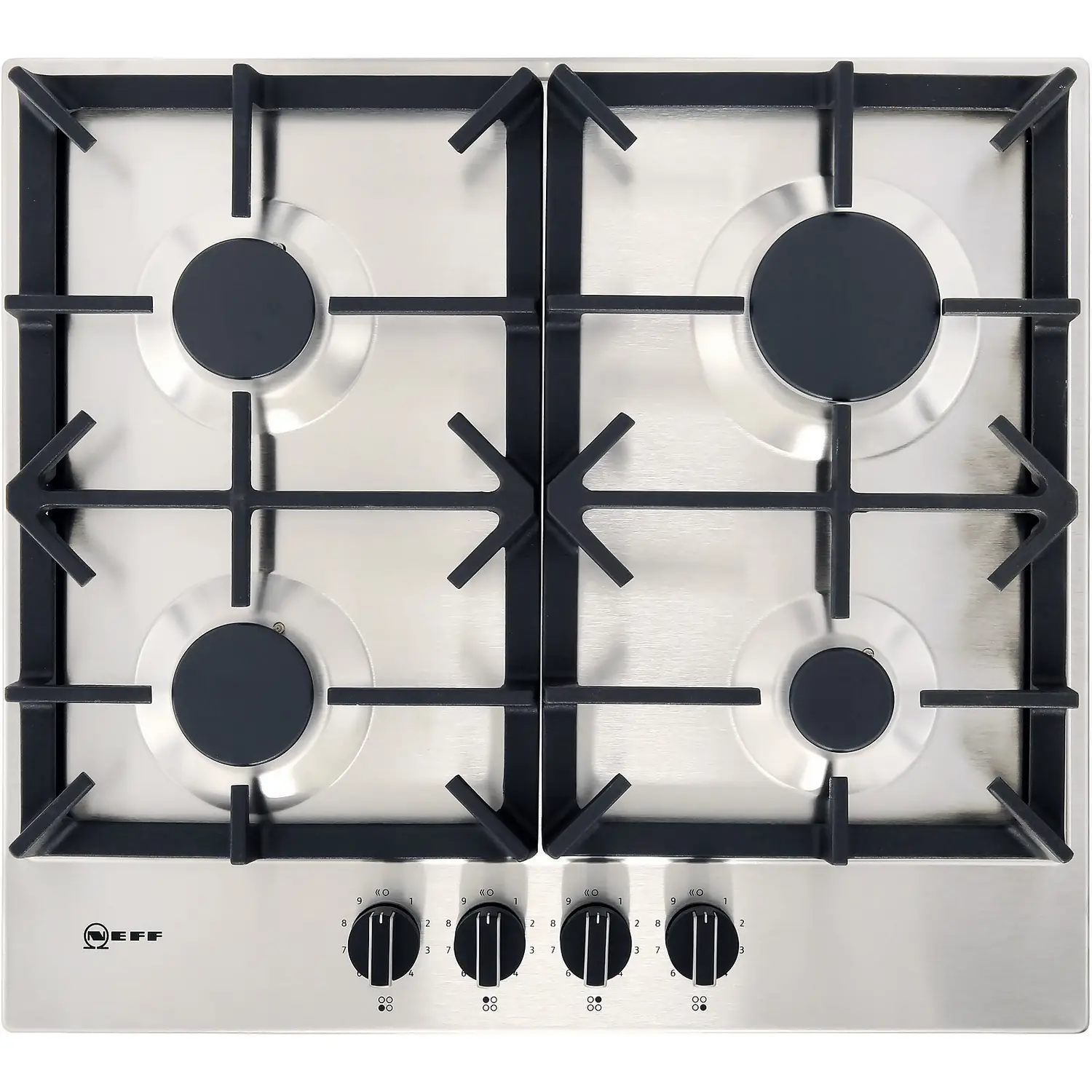 NEFF N70 T26DS49N0 58cm Gas Hob - Stainless Steel 3 NEFF N70 T26DS49N0 58cm Gas Hob - Stainless Steel