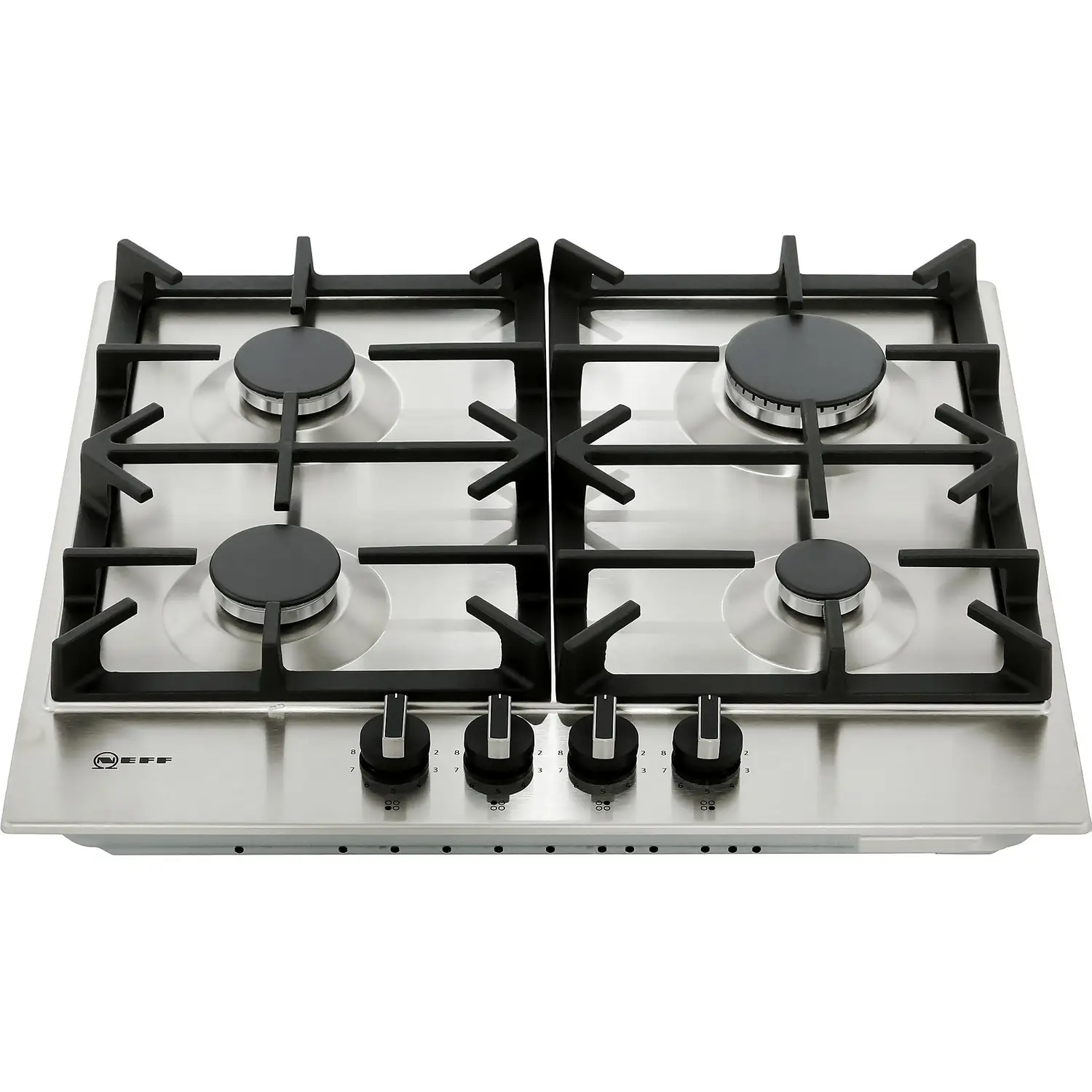 NEFF N70 T26DS49N0 58cm Gas Hob - Stainless Steel 4 NEFF N70 T26DS49N0 58cm Gas Hob - Stainless Steel - Image 2