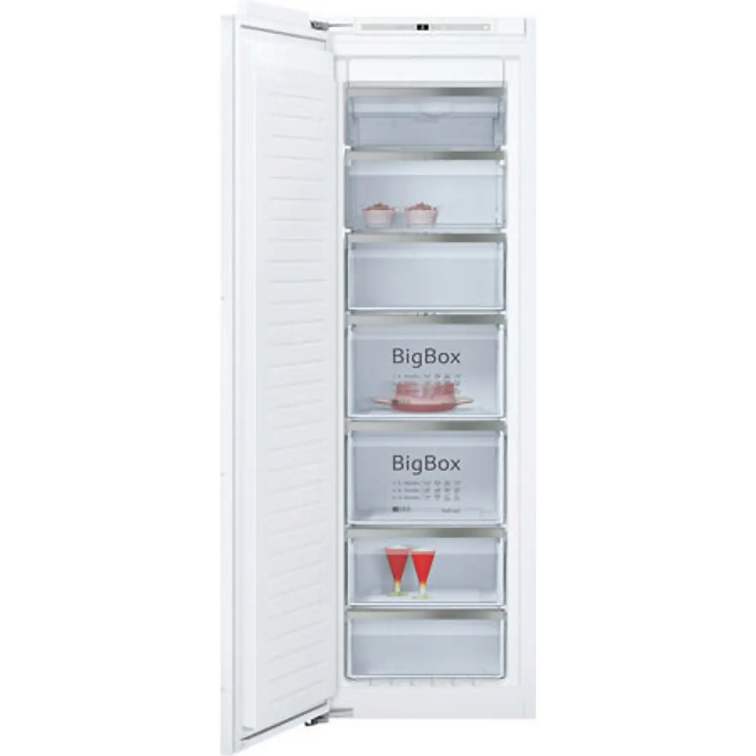 NEFF N70 GI7813EF0G Integrated Frost Free Upright Freezer With Fixed Door Fixing Kit 3 NEFF N70 GI7813EF0G Integrated Frost Free Upright Freezer With Fixed Door Fixing Kit