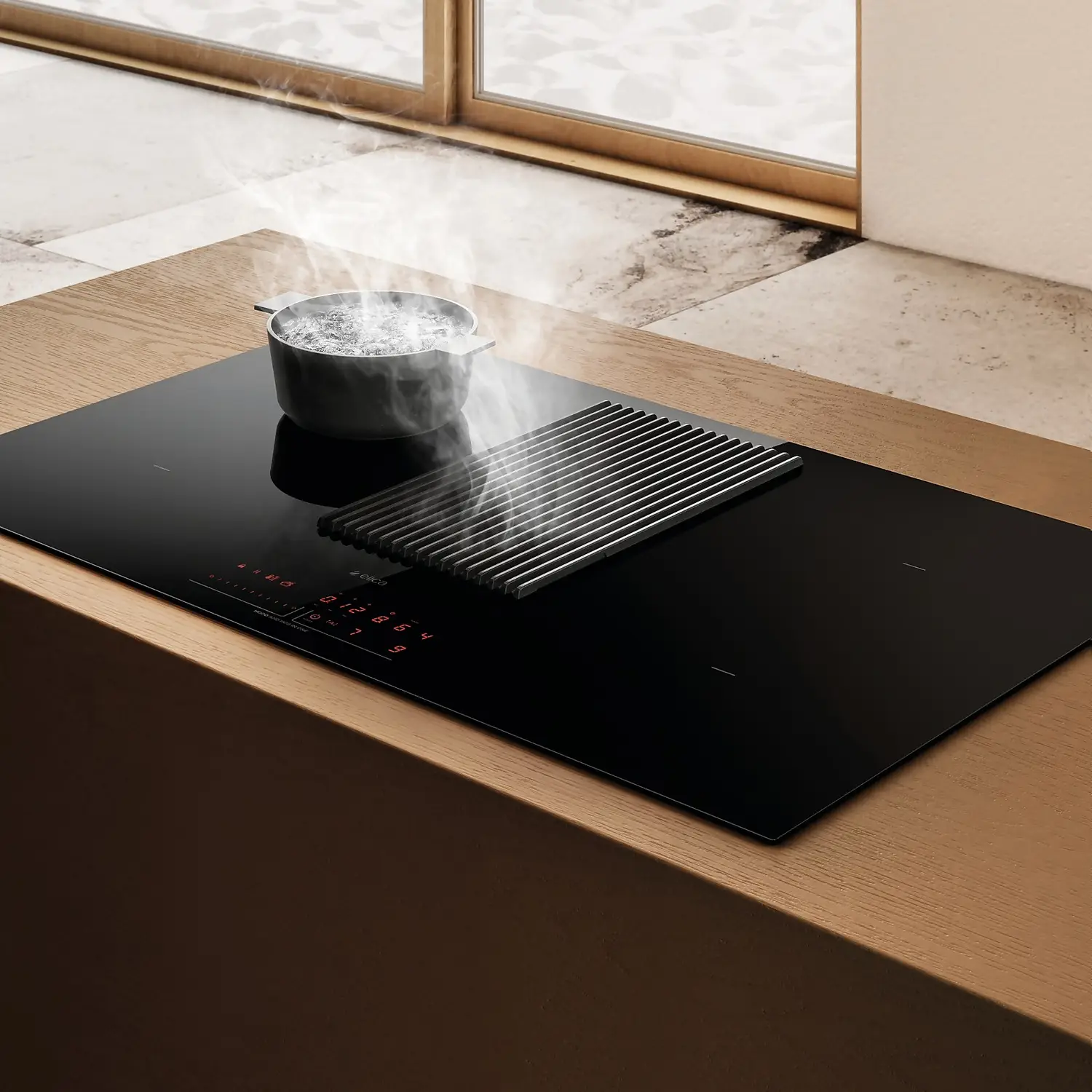 Elica NT-PRIME-DO 83cm Venting Induction Hob - Black Glass 9 Elica NT-PRIME-DO 83cm Venting Induction Hob - Black Glass - Image 7