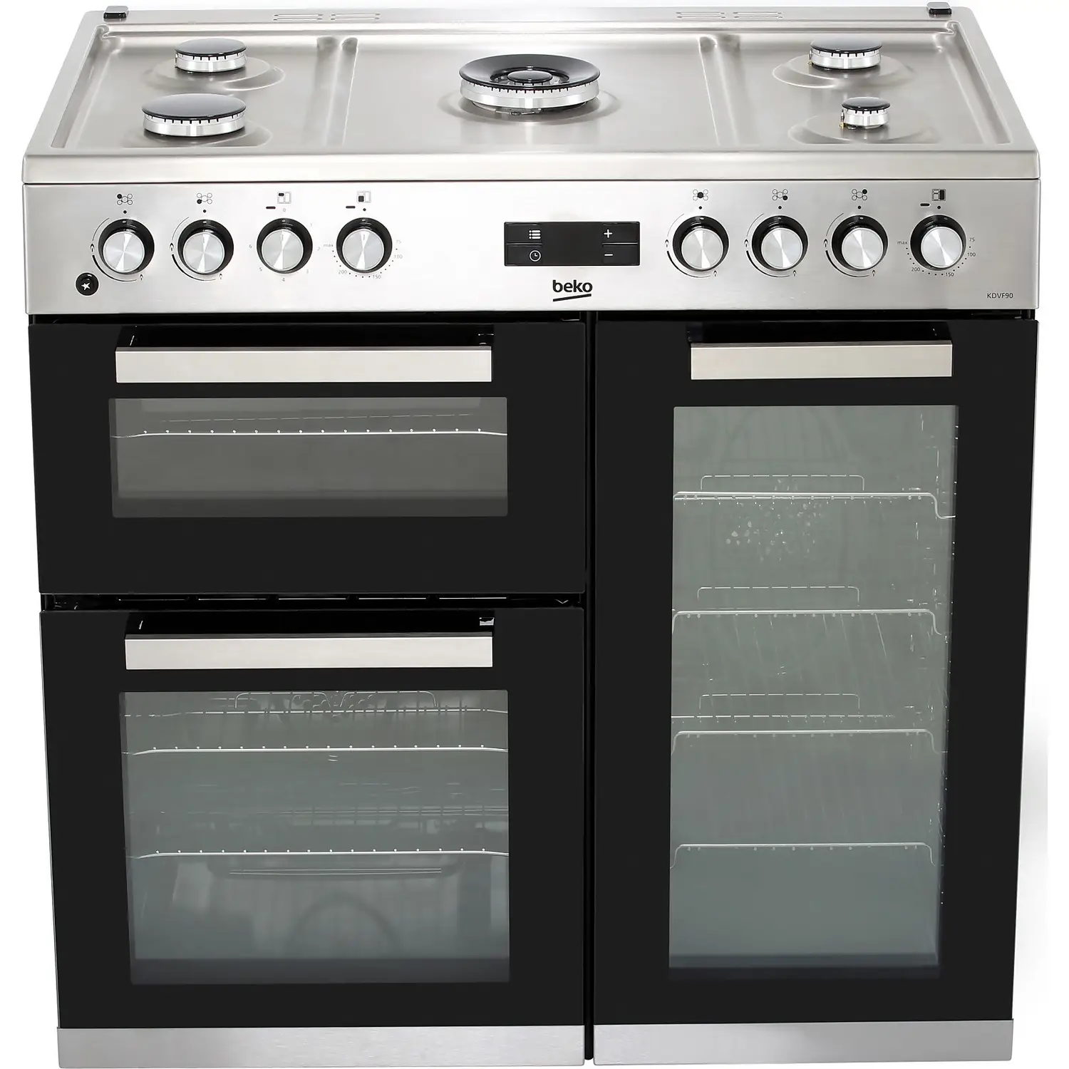 Beko KDVF90X 90cm Dual Fuel Range Cooker - Stainless Steel 8 Beko KDVF90X 90cm Dual Fuel Range Cooker - Stainless Steel - Image 6