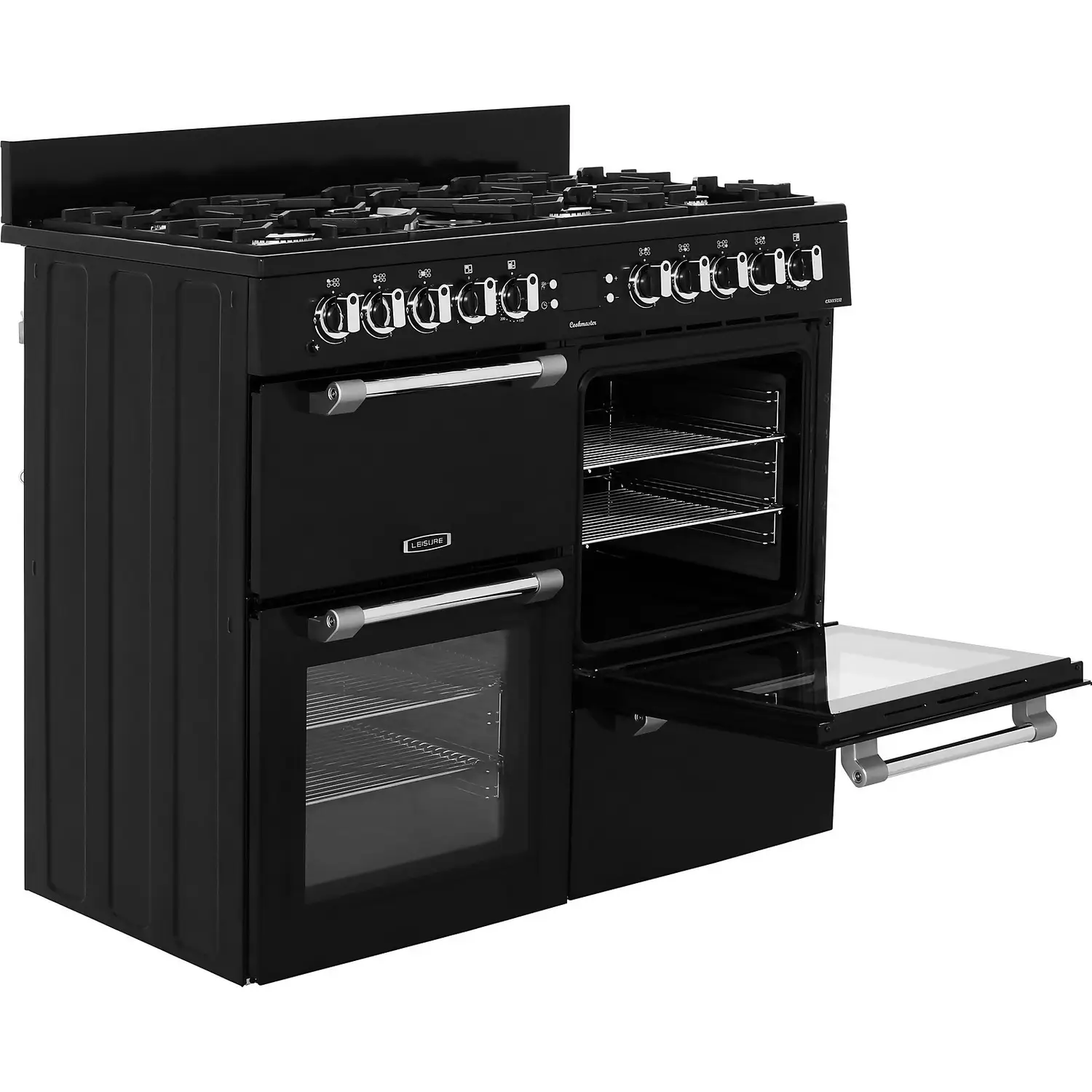 Leisure Cookmaster 100 CK100F232K 100cm Dual Fuel Range Cooker - Black 6 Leisure Cookmaster 100 CK100F232K 100cm Dual Fuel Range Cooker - Black - Image 4