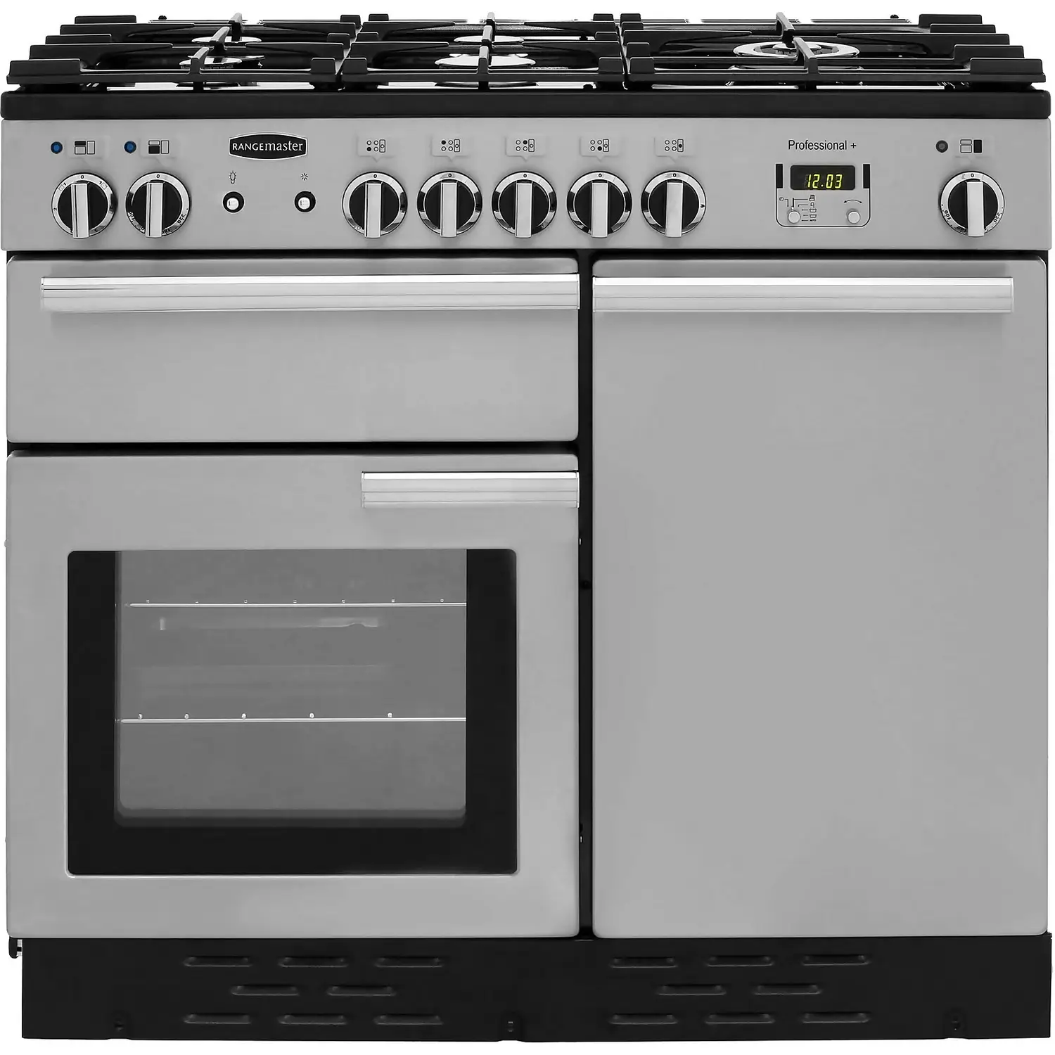 Rangemaster Professional Plus PROP100DFFSS/C 100cm Dual Fuel Range Cooker - Stainless Steel 3 Rangemaster Professional Plus PROP100DFFSS/C 100cm Dual Fuel Range Cooker - Stainless Steel