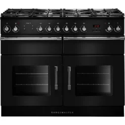 Rangemaster Esprit ESP110DFFBL/C 110cm Dual Fuel Range Cooker - Black