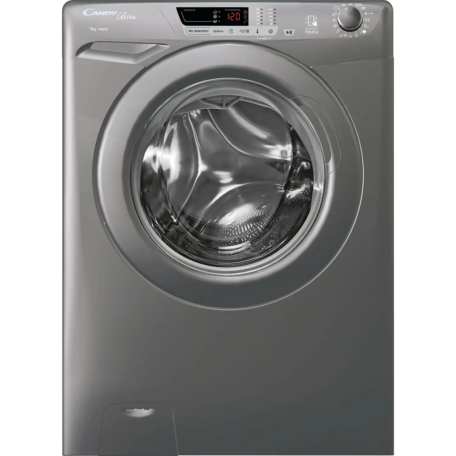 Candy Ultra HCU1492DGGE/1 9Kg Washing Machine With 1400 Rpm - Graphite 3 Candy Ultra HCU1492DGGE/1 9Kg Washing Machine With 1400 Rpm - Graphite