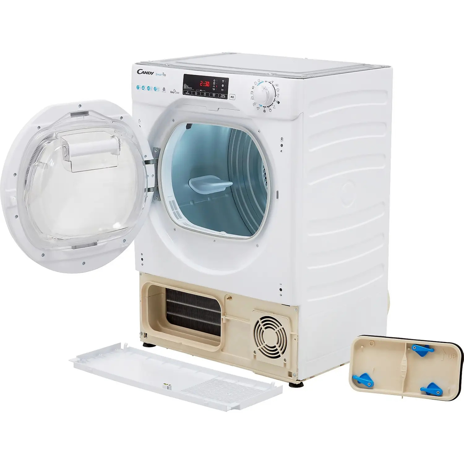 Candy BCTDH7A1TE Integrated Wifi Connected 7Kg Heat Pump Tumble Dryer - White 6 Candy BCTDH7A1TE Integrated Wifi Connected 7Kg Heat Pump Tumble Dryer - White - Image 4