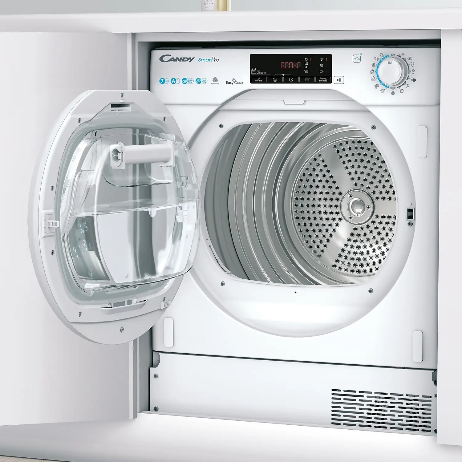 Candy BCTDH7A1TE Integrated Wifi Connected 7Kg Heat Pump Tumble Dryer - White 4 Candy BCTDH7A1TE Integrated Wifi Connected 7Kg Heat Pump Tumble Dryer - White - Image 2