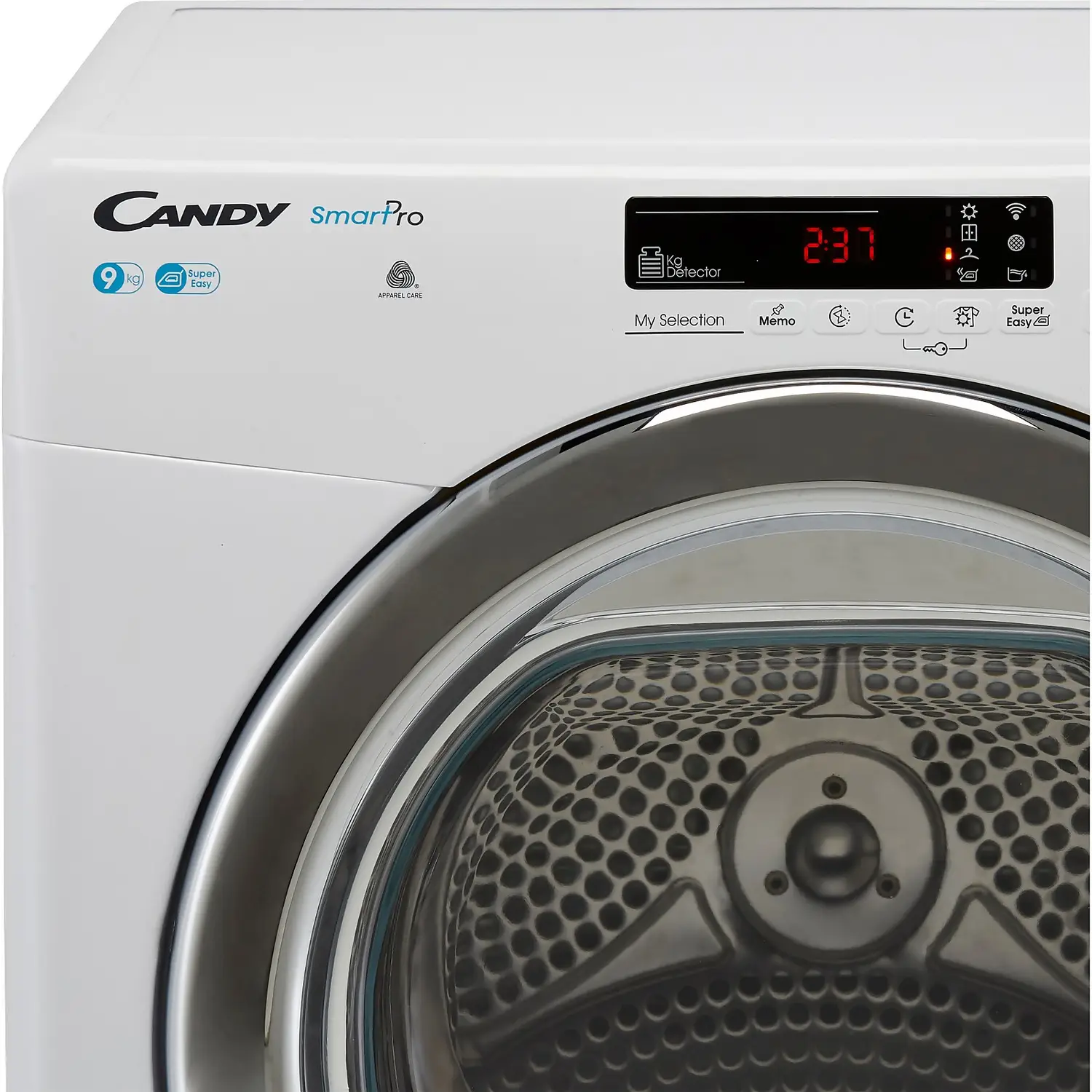 Candy CSOEC9DCG Wifi Connected 9Kg Condenser Tumble Dryer - White 4 Candy CSOEC9DCG Wifi Connected 9Kg Condenser Tumble Dryer - White - Image 2