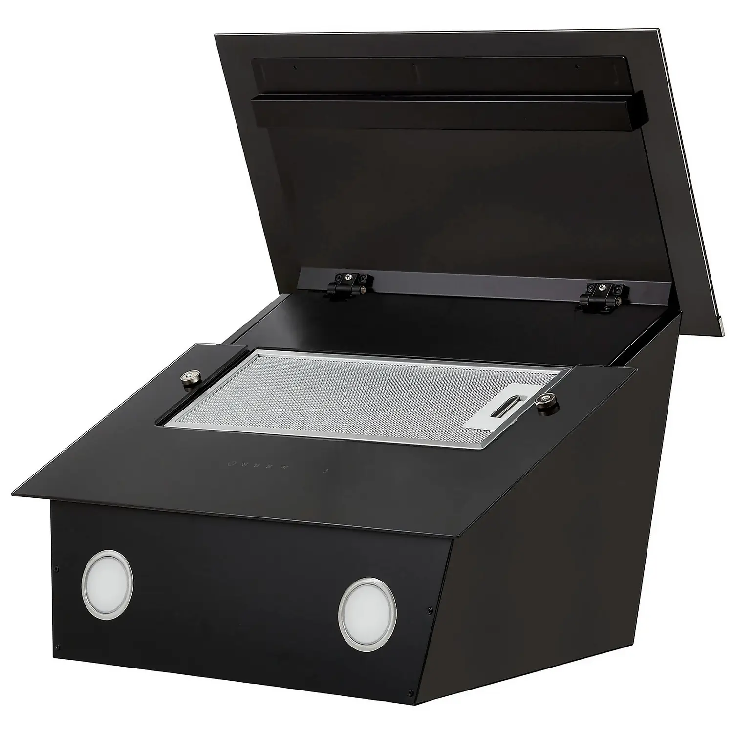 AEG DVB5560B 55 Cm Angled Chimney Cooker Hood - Black 8 AEG DVB5560B 55 Cm Angled Chimney Cooker Hood - Black - Image 6