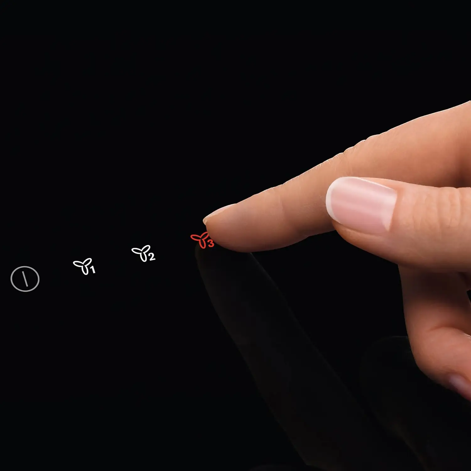 AEG DVB5560B 55 Cm Angled Chimney Cooker Hood - Black 10 AEG DVB5560B 55 Cm Angled Chimney Cooker Hood - Black - Image 8