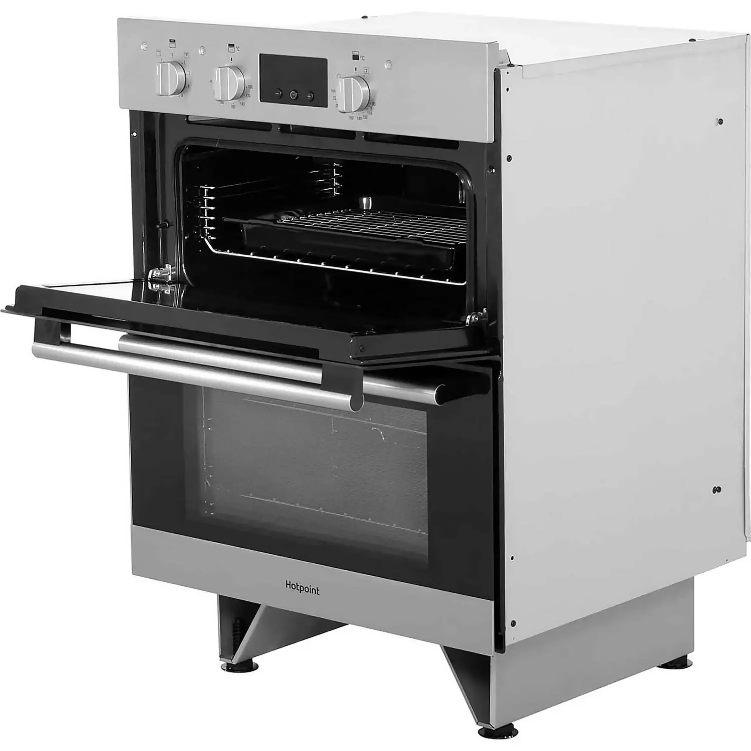 Hotpoint Class 2 DU2540IX Built Under Electric Double Oven With Feet - Stainless Steel 5 Hotpoint Class 2 DU2540IX Built Under Electric Double Oven With Feet - Stainless Steel - Image 3