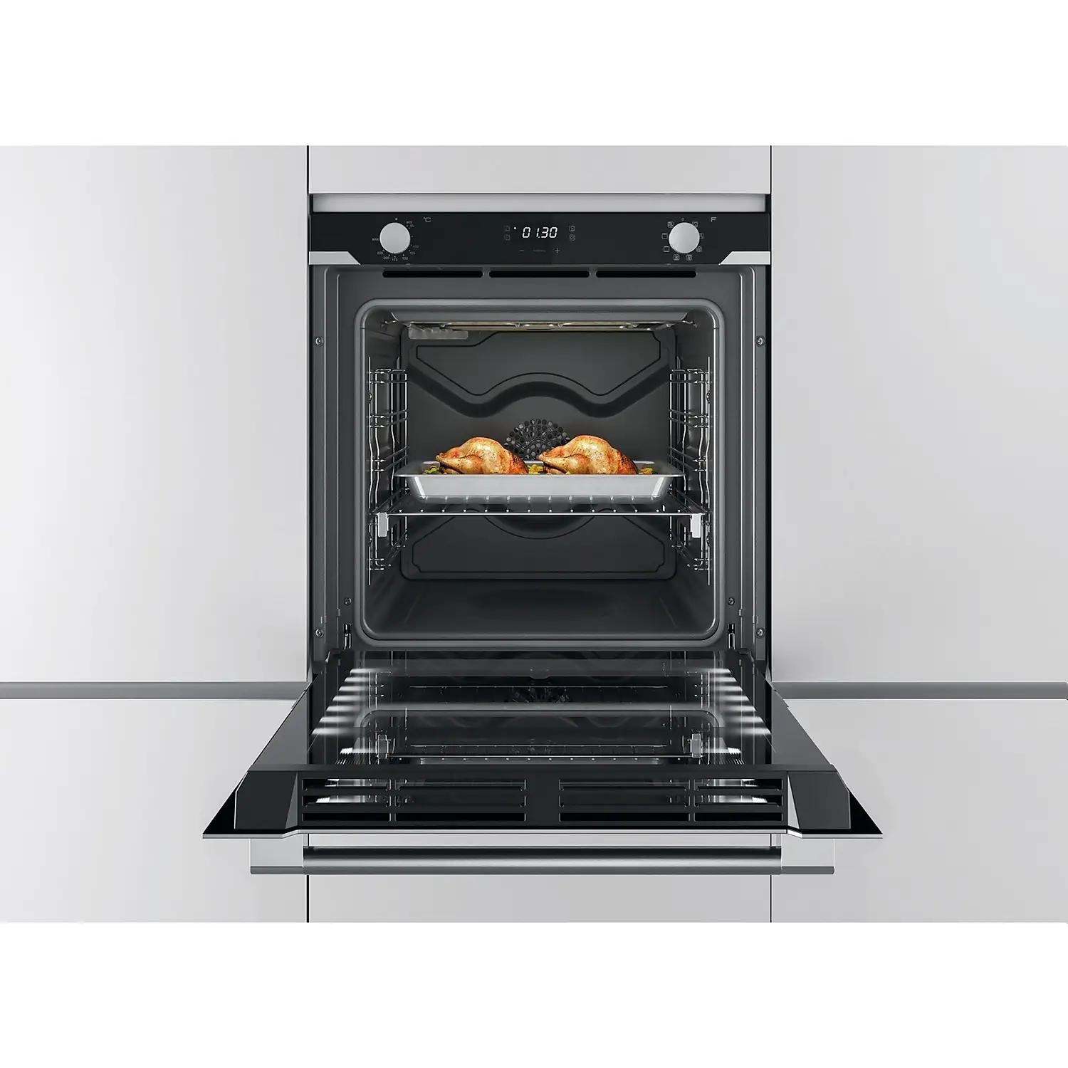 Hoover H-OVEN 500 HOAZ3373IN Built In Electric Single Oven - Stainless Steel 4 Hoover H-OVEN 500 HOAZ3373IN Built In Electric Single Oven - Stainless Steel - Image 2