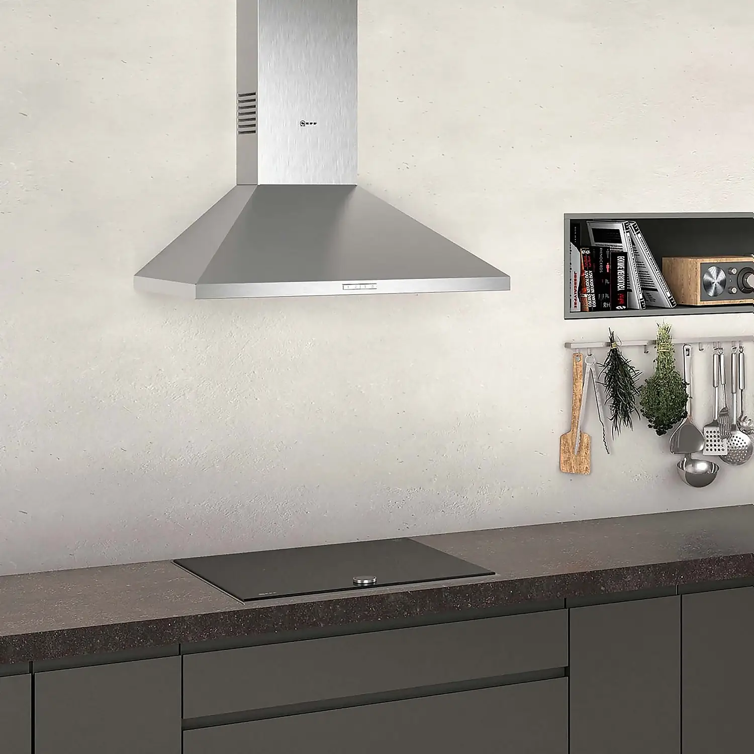 NEFF N30 D72PBC0N0B 75 Cm Chimney Cooker Hood 4 NEFF N30 D72PBC0N0B 75 Cm Chimney Cooker Hood - Image 2
