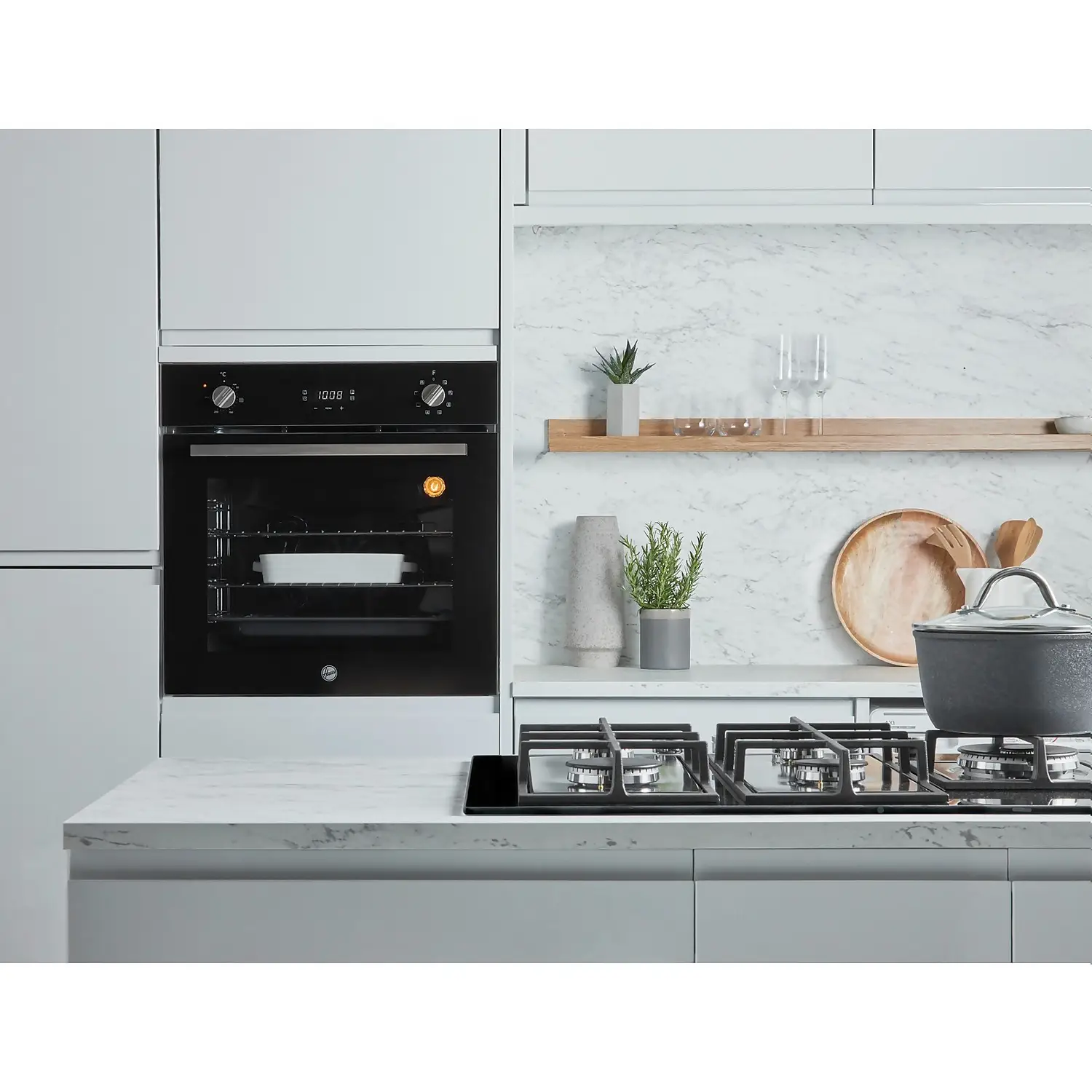 Hoover H-OVEN 300 HOC3UB3158BI Built In Electric Single Oven - Black 5 Hoover H-OVEN 300 HOC3UB3158BI Built In Electric Single Oven - Black - Image 3