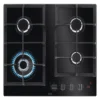 AEG HKB64450NB 59cm Gas Hob - Black -Carron phoenix Sales 13898775 2484971360560148