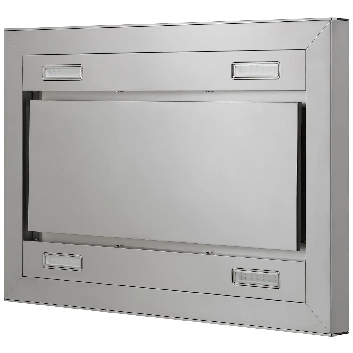 Hoover H-HOOD 700 HDSVI985B 90 Cm Island Cooker Hood - Stainless Steel / Black Glass 8 Hoover H-HOOD 700 HDSVI985B 90 Cm Island Cooker Hood - Stainless Steel / Black Glass - Image 6