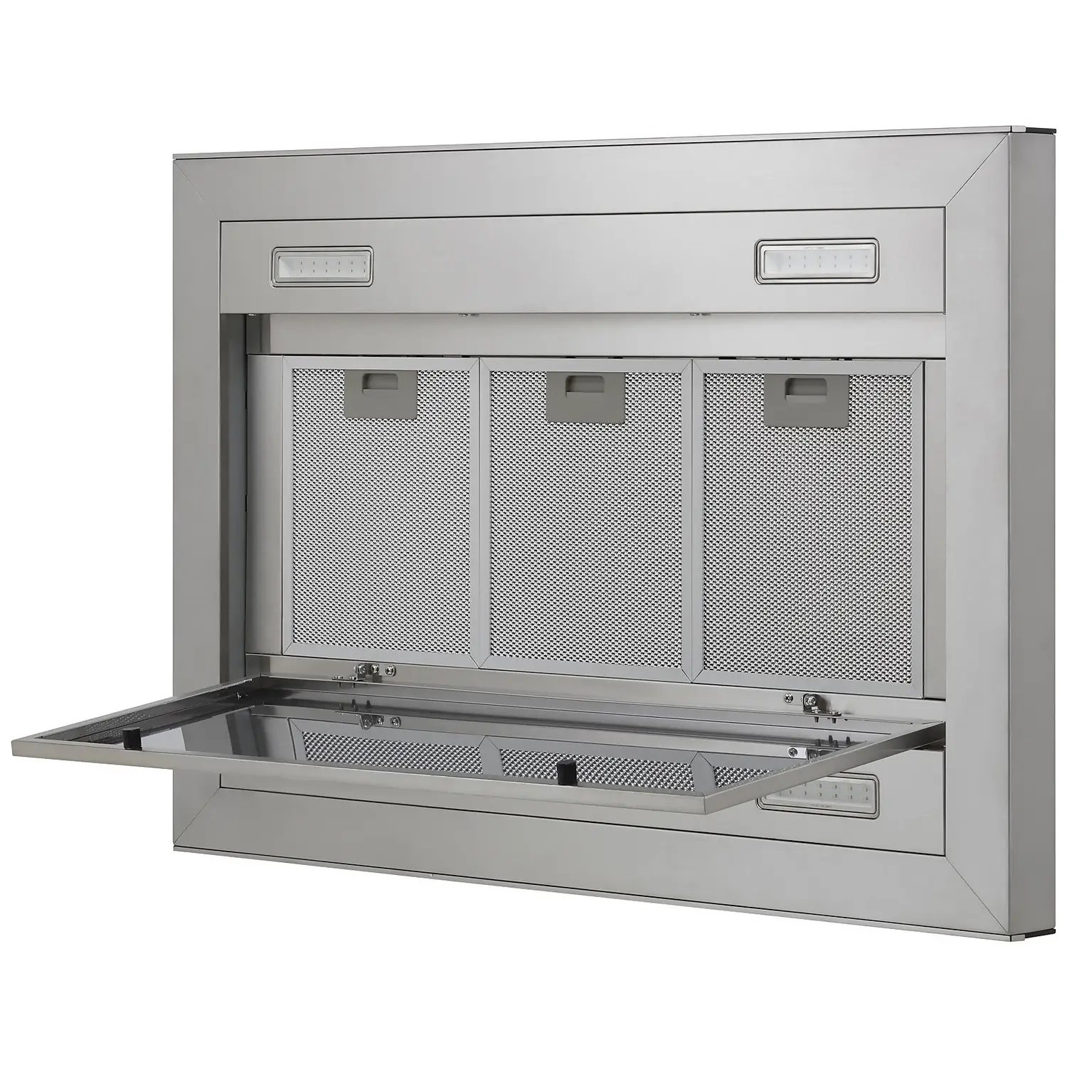 Hoover H-HOOD 700 HDSVI985B 90 Cm Island Cooker Hood - Stainless Steel / Black Glass 7 Hoover H-HOOD 700 HDSVI985B 90 Cm Island Cooker Hood - Stainless Steel / Black Glass - Image 5