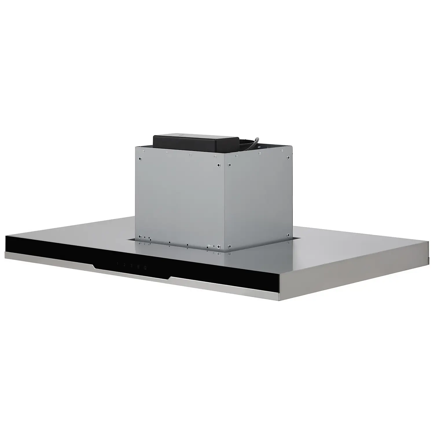 Hoover H-HOOD 700 HDSVI985B 90 Cm Island Cooker Hood - Stainless Steel / Black Glass 6 Hoover H-HOOD 700 HDSVI985B 90 Cm Island Cooker Hood - Stainless Steel / Black Glass - Image 4