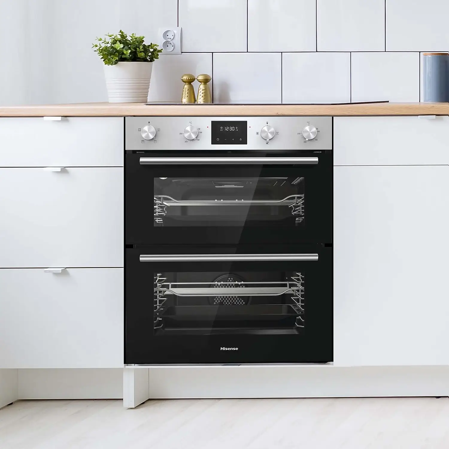 Hisense BID75211XUK Built Under Electric Double Oven - Stainless Steel 4 Hisense BID75211XUK Built Under Electric Double Oven - Stainless Steel - Image 2