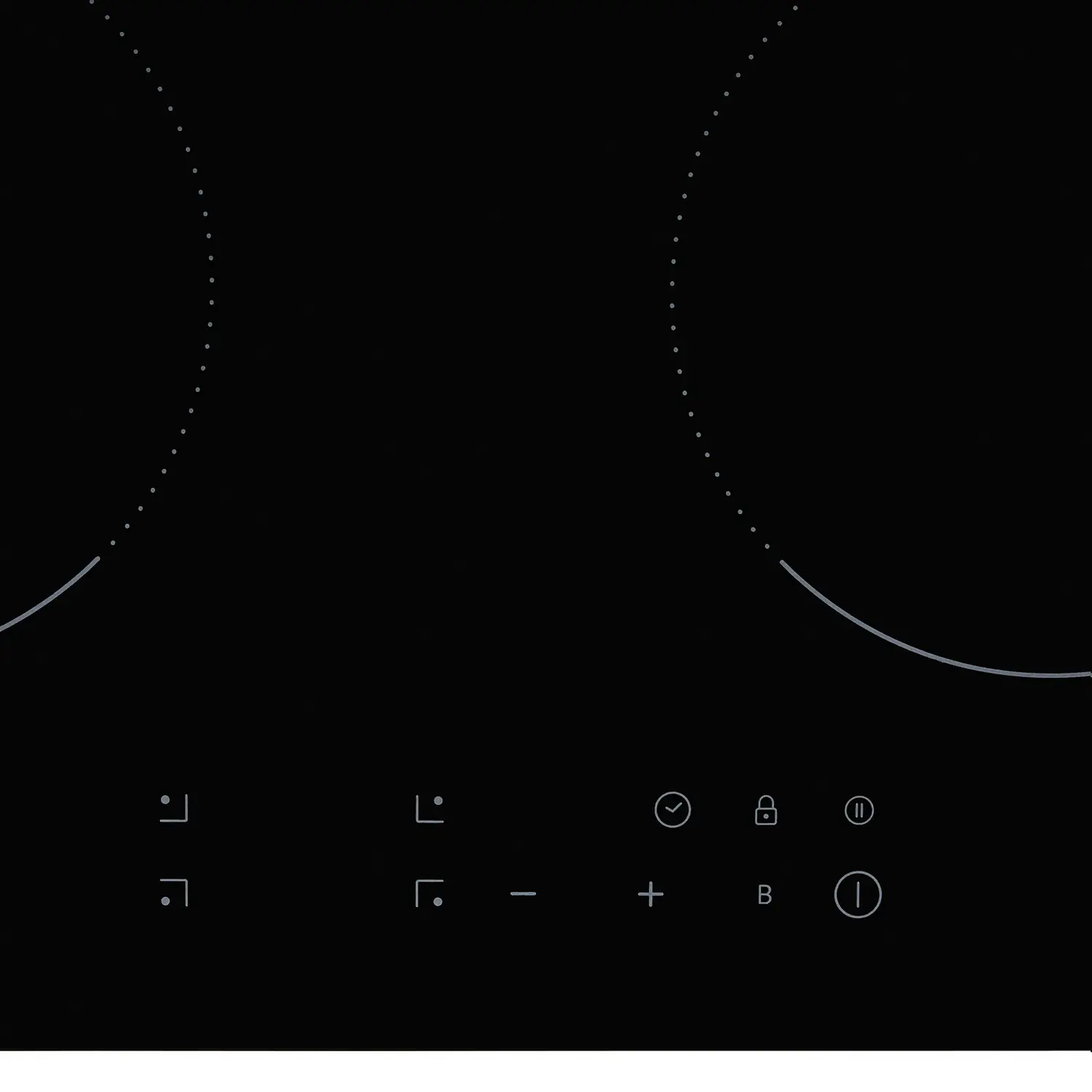 Hoover HI642CTT 59cm Induction Hob - Black 4 Hoover HI642CTT 59cm Induction Hob - Black - Image 2