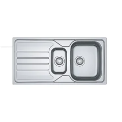 Carron phoenix Sales 18 Franke Flash 1.5 Bowl Stainless Steel Reversible Sink