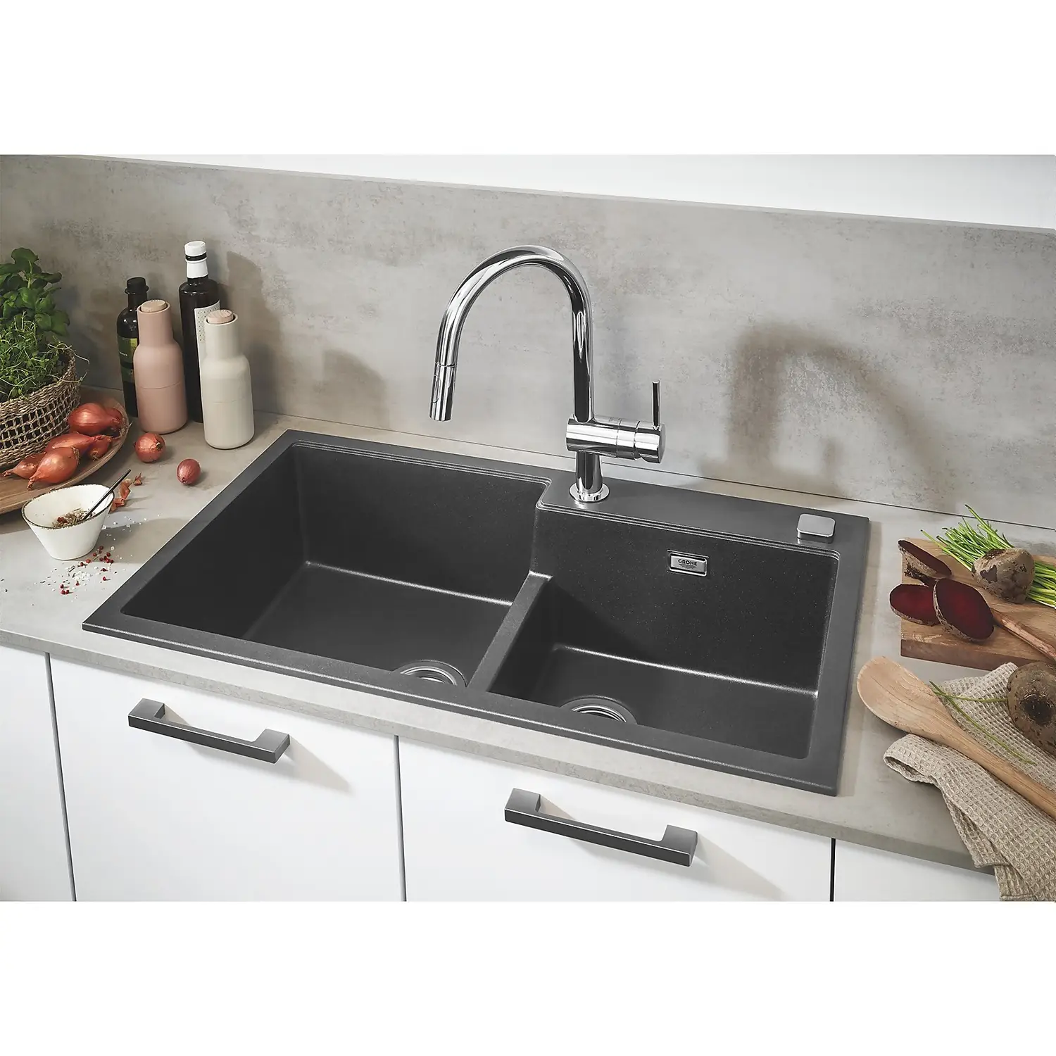 Grohe Minta Single-Lever Sink Mixer Tap 1/2″ 4 Grohe Minta Single-Lever Sink Mixer Tap 1/2″ - Image 2