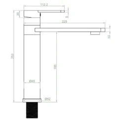 Isla Top Lever Tap - Matt Black 9 Isla Top Lever Tap - Matt Black -Carron phoenix Sales 13928916 1964998571351071