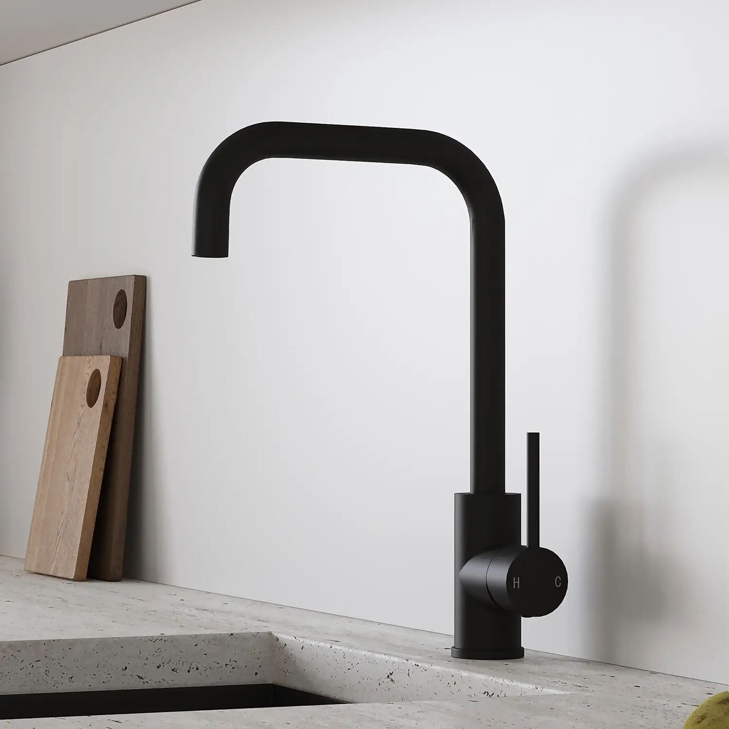 Iona Side Lever Tap - Matt Black 5 Iona Side Lever Tap - Matt Black - Image 3