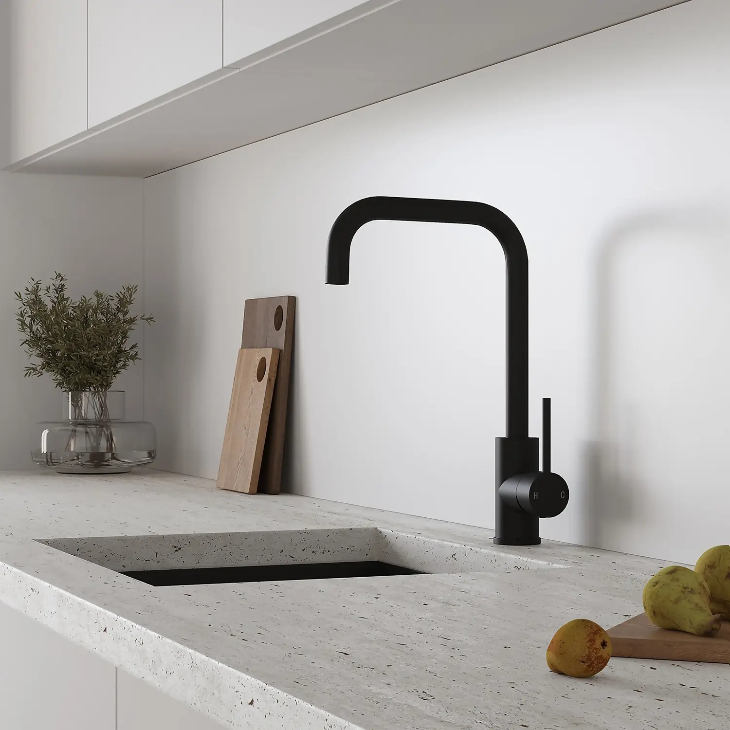 Iona Side Lever Tap - Matt Black 4 Iona Side Lever Tap - Matt Black - Image 2