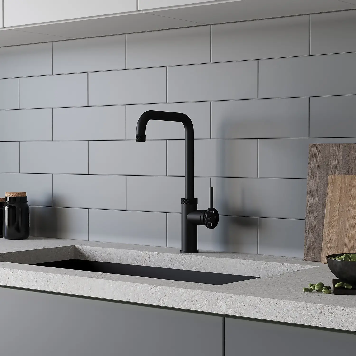 Raffin Side Lever Tap - Matt Black 4 Raffin Side Lever Tap - Matt Black - Image 2