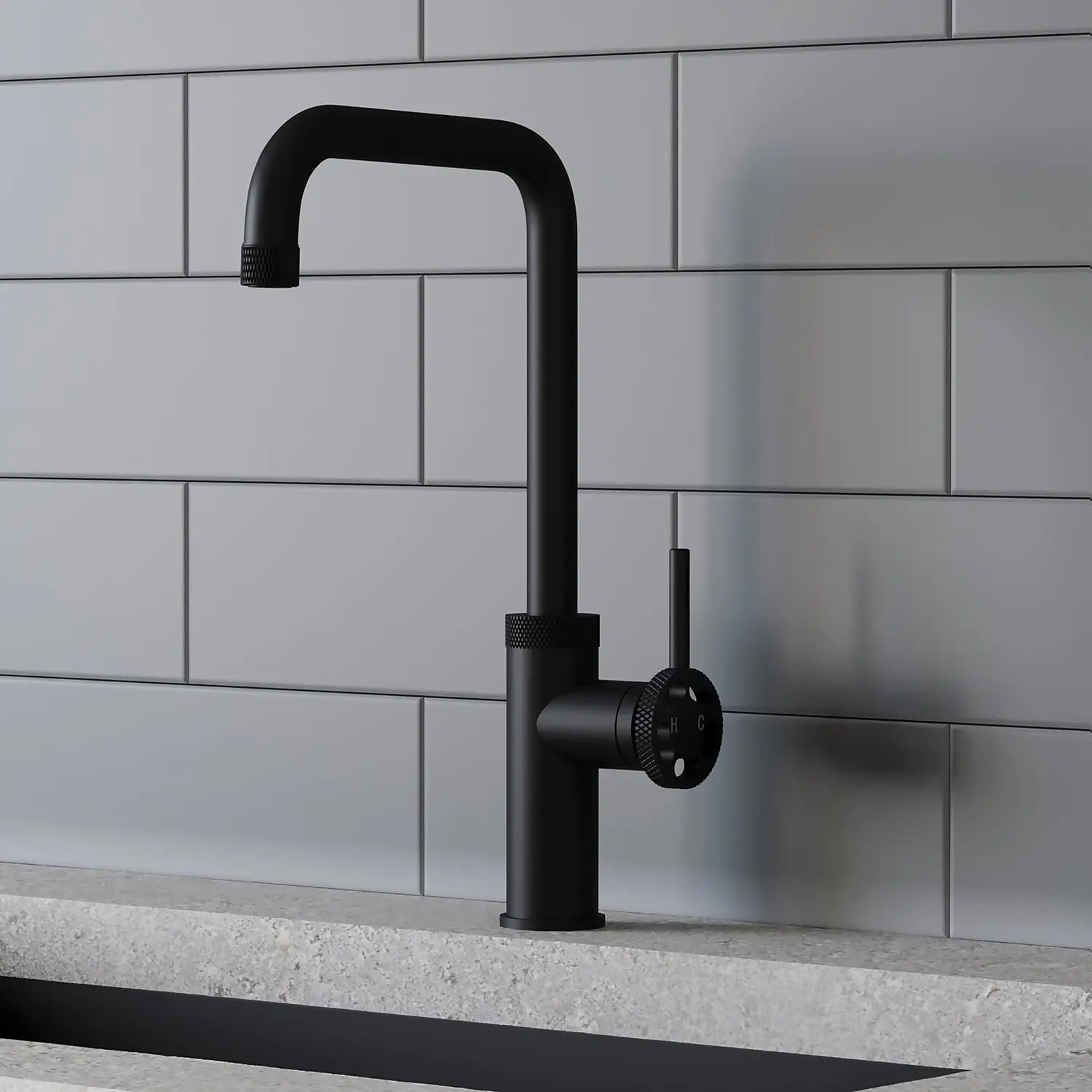 Raffin Side Lever Tap - Matt Black 5 Raffin Side Lever Tap - Matt Black - Image 3